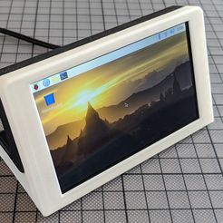 PXL_20210801_100843334.jpg Файл STL Чехол для HyperPixel 4.0 Rectangle Touch (Pi Zero)・Модель для загрузки и 3D печати