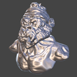 Ape Bust 2.png Gang Gorilla Free 3D print model