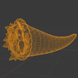 wireframe_lp.png 3D paintable Cornucopia