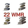 B_29_22wmr_combined.png BBOX Ammo box 22 WMR ammunition storage 10/20/25/50/100 rounds ammo crate 22wmr