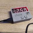 IMG_usb1.jpg DIY Kits C51 Electronic Clock Case