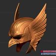 Hawkman_helmet_3d_print_model-04.jpg Hawkman Cosplay - Hawkman Helmet DC Comics - Black Adam Movie