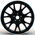 Binder1_Page_02.png BBS CH-R Black Wheel with Painted Finish Rim 19 inches