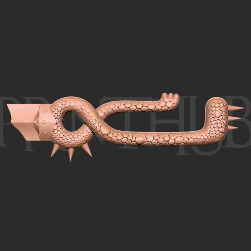 5.png Meliodas Dragon handle Sword 3d print model