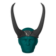 Time-Loki-Helmet.png God of Stories Loki Horned Crown | Season 2 Loki Cosplay | By CC3D