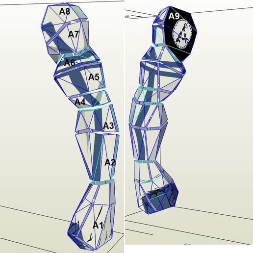 IMG_2511.jpeg Akaza papercraft 1/2 scale