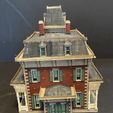 IMG_E2436.jpg HO SCALE SECOND EMPIRE VICTORIAN HOUSE "THE BLOOM HOUSE"