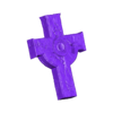 cross_1piece.stl Venom Spiderman Marvel