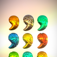 SacredStonesTOTK_300523.png STL file Zelda Secret Stones・3D printable model to download
