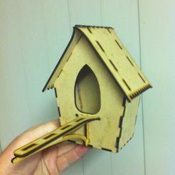 photo1_display_large.jpg 3D-Datei Vogelhaus kostenlos・3D-Druck-Vorlage zum herunterladen