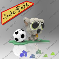 untitled.14.png 3D-Datei Hund Hund niedlich Cartoon Haustiere liebenswert・3D-druckbare Vorlage zum herunterladen