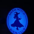 IMG_6091.jpeg Salem Witch Book Club Frame – Light-Up Witchy Shelf & Wall Decor