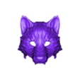 LOBO.obj fantasy wolf mask