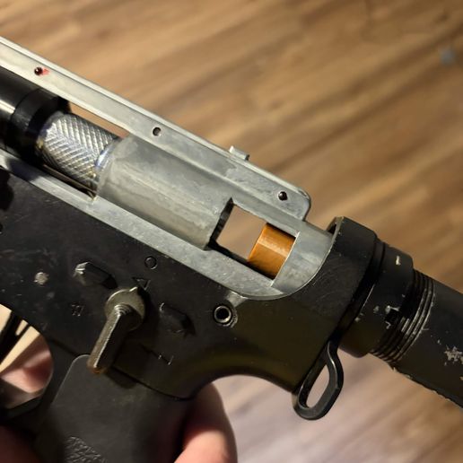 HPA buffer tube holder 3D model