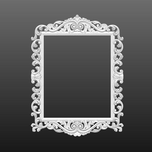 🖼️ Frame・ 3D File for 3D printing and CNC machining - Laser cutting・Cults