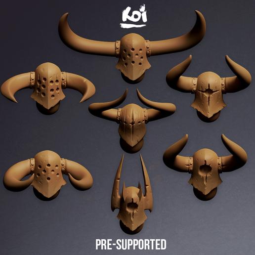 Ravagers of the North - Helmet Set