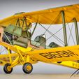 Tiger-Moth.jpg DH 82A TIGER MOTH WHEEL SET - SILVER WINGS 3D model