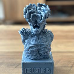 IMG_2534.jpeg STL file The Last of Us Clicker Bust・Design to download and 3D print