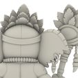 6.jpg Fantasy Creature Warrior STL Bundle | Stylized Chibi Monster Collection | Mythical Animal Fighters | Cute Collectible Figurines | 3D Print Models