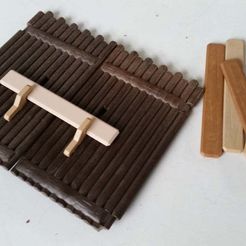 20190517_170928.jpg Archivo STL gratis Playmobil 1976 Western Fort Gate Plank/barra・Plan de la impresora 3D para descargar
