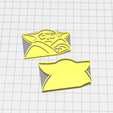 Capture.PNG Baby Yoda cookie cutter
