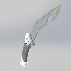 8.jpg STL-Datei APEX LEGEND - Heirloom - Bangalore - Kaltstahl・3D-druckbare Vorlage zum herunterladen