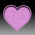 CandyHeart-VACUUM-PIECE.jpg Fichier STL MOULE POUR BOMBE DE BAIN EN FORME DE COEUR・Modèle à imprimer en 3D à télécharger