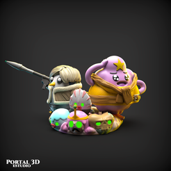 10.png Fichier STL GUNTER DU TEMPS D'AVENTURE Residual Evil 4・Idée pour impression 3D à télécharger