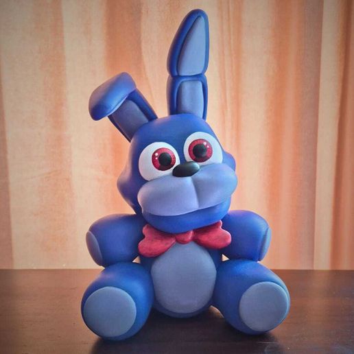 Bonnie-Plush-stl.jpg Bonnie Peluche (Five Nights At Freddy's / FNAF)