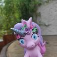 IMG_20230917_164329.jpg STL file Licorne, DE MA COLLECTION "ANIMALS FLOWER", Unicorn, FROM MY "ANIMALS FLOWER" COLLECTION・3D printable design to download