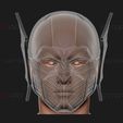 12a.jpg Red Death Batman Mask - Flash Mask - DC Comics 3D print model
