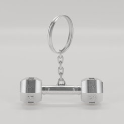 Dummbell-Keychain-1.png Dumbbell Keychain