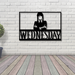 3D file WEDNESDAY ADDAMS UNIFORM GIRL CHARACTER 3D PRINT 🧛・3D printing  idea to download・Cults