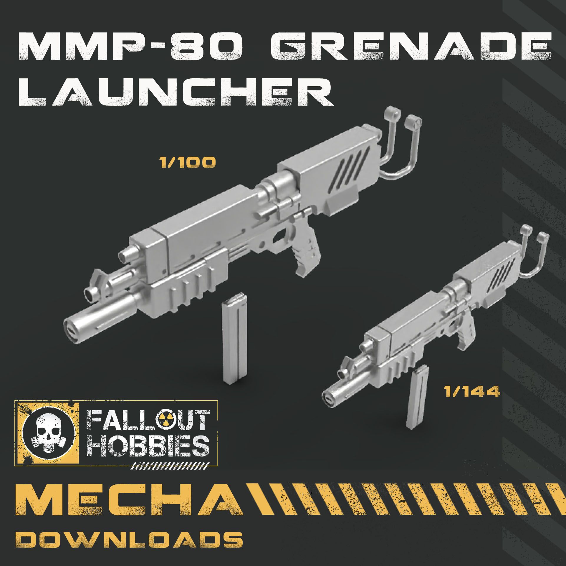 FOH-Mecha-MMP-80.jpg 3D-Datei 1/100 1/144 Mecha MMP-80 Gewehr・3D-Druck-Idee zum Herunterladen, FalloutHobbies