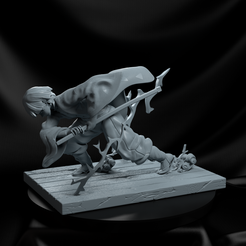 teste0004.png 3D file Demon slayer zenitsu・3D printable model to download, barretomueller