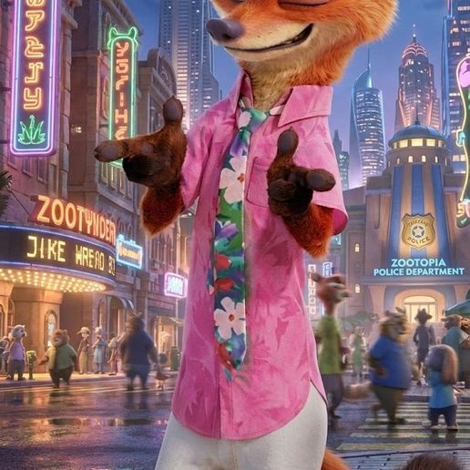 🦊 Nick Wilde (Zootopia 2) - High-Detail Action Figure STL・ STL