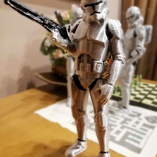 Clone Trooper・ STL File for 3D printing・Cults