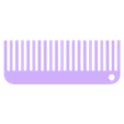 comb.stl Simple comb - Useful 3D prints: #1 Bathroom