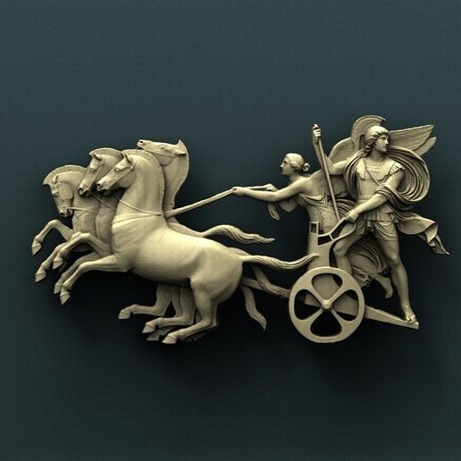 Battle chariot 3D model