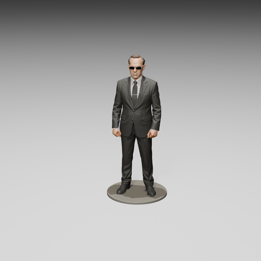 Matrix Agent Gafas Agente Smith Agente Smith Matrix・Archivo STL