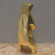 BEAR2.png Bear Low Poly