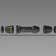 Exploded View.JPG Rey Lightsaber From Star Wars Rise of the Skywalker