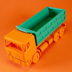 Print-in-Place Dump Bucket Modul