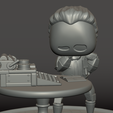 IMG_1721.png Cameo de Chris Redfield no universo Astro Bot - Modelo STL para impressão 3D. Escultura de fã.