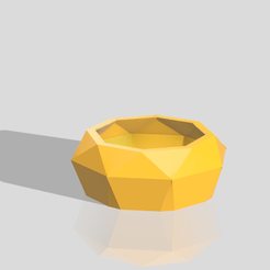 pentagono drenagem v4.png Fichier STL vase à plantes géométrique・Design à télécharger et à imprimer en 3D