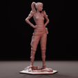 1.jpg Final Fantasy 7 Jessie Rasberry Statue Remake Bust Sculpt 3D Print STL Files Download file figure video game digital pattern FF7 Remake