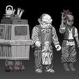 screenshot.582.jpg STAR WARS .STL VISIONS, THE OLD MAN, THE BOSS AND THE GONK OBJ. VINTAGE STYLE ACTION FIGURE.