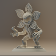 2.png Stranger Things-Demogorgon Stylized Miniature - Full Set + One-Piece Version (3D Print STL)
