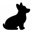 dog.png Niedliche Tierausstechformen STL Pack 1
