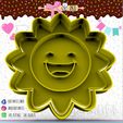 154-Sol-feliz.jpg Happy Sun - Cookie Cutter - Happy Sun Cookie Cutter